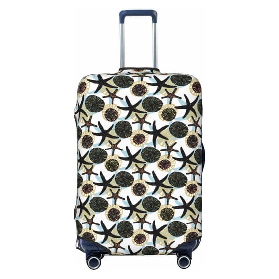 Bingfone Sea Urchin Luggage Cover Washable Suitcase Cover Protector Anti-scratch Suitcase cover Fits 18-32 Inch Luggage