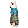 thumbnail image 1 of Bingfone Sea World Dog Clothes Hoodie, Pet Winter Coat,Puppy Sweatshirts For Small Dogs Boy Girl,Suitable For All Breeds-Small, 1 of 9
