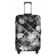 thumbnail image 1 of Bingfone Seamless Pattern With Skulls Luggage Cover Washable Suitcase Cover Protector Anti-Scratch Suitcase Cover Fits 18-32 Inch Luggage (without luggage), 1 of 9