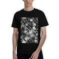 thumbnail image 1 of Bingfone Seamless Pattern With Skulls Men'S Loose Fit Short-Sleeve Pocket T-Shirt, 1 of 7