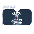 thumbnail image 1 of Bingfone Shark Car Windshield Sunshade,Sun Foldable Sun Shield Sun Visor For Car - Medium, 1 of 8