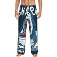 thumbnail image 1 of Bingfone Shark Mens All Over Print Sleep Pajama Pants-X-Large, 1 of 9
