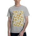 thumbnail image 1 of Bingfone Shiba Inu Dog And Sunflower Men'S Loose Fit Short-Sleeve Pocket T-Shirt, 1 of 7