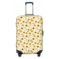 thumbnail image 1 of Bingfone Shiba Inu Sunflower Luggage Cover Washable Suitcase Cover Protector Anti-scratch Suitcase cover Fits 18-32 Inch Luggage, 1 of 8