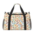 thumbnail image 1 of Bingfone Simple Drawing Print Travel Duffel Tote Bag,Waterproof Shoulder Weekender Bag For Women and Men Swim Sports Travel Gym Bag，Foldable and expandable bag Lightweight, 1 of 7