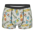 thumbnail image 1 of Bingfone Skateboard Men's Underwear - Casual Stretch Boxer Briefs-Small, 1 of 7