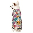 thumbnail image 1 of Bingfone Skulls and Roses Dog Clothes Hoodie, Pet Winter Coat,Puppy Sweatshirts for Small Dogs Boy Girl,Suitable for All Breeds-Large, 1 of 6