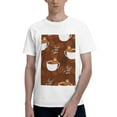 thumbnail image 1 of Bingfone Sloths Need More Coffee Men'S Loose Fit Short-Sleeve Pocket T-Shirt, 1 of 7
