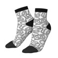 thumbnail image 1 of Bingfone Snake Design Patterned Men's Women's Casual Cotton Socks, 1 of 5