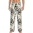 thumbnail image 1 of Bingfone Snake Mens All Over Print Sleep Pajama Pants-Small, 1 of 5