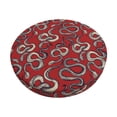 thumbnail image 1 of Bingfone Snake Padded Round Bar Stool Cover Cushion with Elastic Fabric Round Chair Seat - Snake, 1 of 7