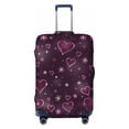 thumbnail image 1 of Bingfone Snowflakes and Hearts Luggage Cover Washable Suitcase Cover Protector Anti-scratch Suitcase Cover Fits 18-32 Inch Luggage (without luggage), 1 of 9