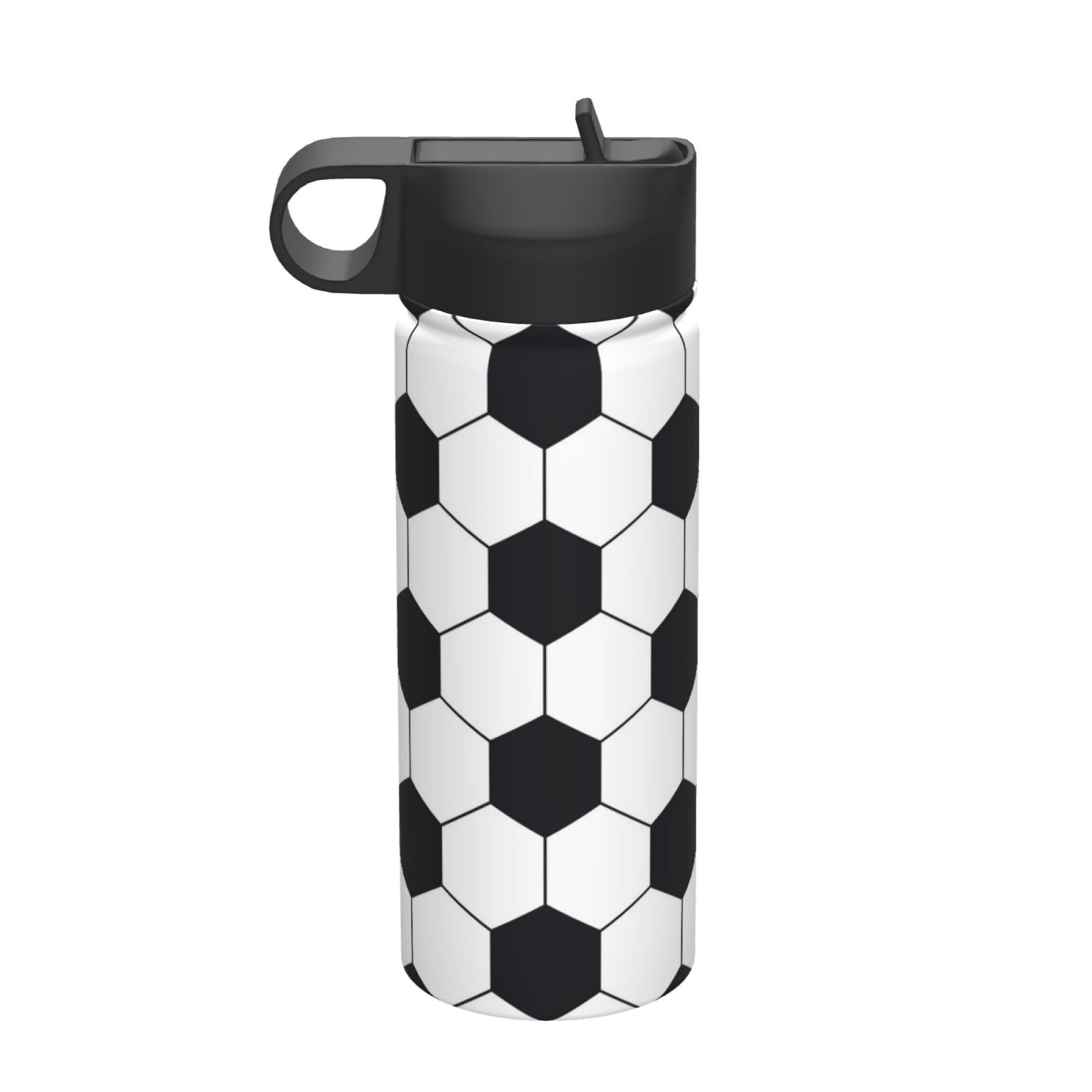 Mifoci 6-Pack Collapsible Soccer Ball Water Bottles - 19 Oz Silicone Sports Bottles For Kids, Teams, Or Gifts - View #7