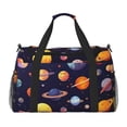 thumbnail image 1 of Bingfone Space Planet Print Travel Duffel Tote Bag,Waterproof Shoulder Weekender Bag For Women and Men Swim Sports Travel Gym Bag，Foldable and expandable bag Lightweight, 1 of 7