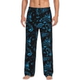 thumbnail image 1 of Bingfone Spacecraft Mens All Over Print Sleep Pajama Pants-X-Large, 1 of 5