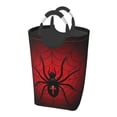 thumbnail image 1 of Bingfone Spider On The Web Laundry Hamper,Large Canvas Fabric Lightweight Storage Basket Toy Organizer Dirty Clothes Collapsible, 1 of 6
