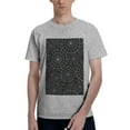 thumbnail image 1 of Bingfone Spider Web Black Men'S Loose Fit Short-Sleeve Pocket T-Shirt, 1 of 7