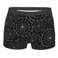 thumbnail image 1 of Bingfone Spider Web Black Men'S Underwear - Casual Stretch Boxer Briefs-Xx-Large, 1 of 9