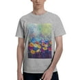 thumbnail image 1 of Bingfone Spring Flower Seasonal Men'S Loose Fit Short-Sleeve Pocket T-Shirt, 1 of 7