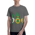 thumbnail image 1 of Bingfone Spring St Patrick’s Day Irish Gnomes Men'S Loose Fit Short-Sleeve Pocket T-Shirt, 1 of 7