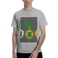 thumbnail image 1 of Bingfone Spring St Patrick’s Day Irish Gnomes Men'S Loose Fit Short-Sleeve Pocket T-Shirt, 1 of 7