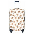 thumbnail image 1 of Bingfone Squirrel And Rose Luggage Cover Washable Suitcase Cover Protector Anti-scratch Suitcase cover Fits 18-32 Inch Luggage, 1 of 8