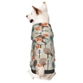 thumbnail image 1 of Bingfone Squirrels and Trees Dog Clothes Hoodie, Pet Winter Coat,Puppy Sweatshirts for Small Dogs Boy Girl,Suitable for All Breeds-Small, 1 of 6