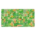 thumbnail image 1 of Bingfone St Patrick'S Day6 Large Gaming Mouse Pad,Extended Desk Mousepad With Stitched Edges,Non-Slip Base,Water Resist Keyboard Pad For Gamer, Office & Home, 29.5 X 16 In, 1 of 9