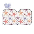 thumbnail image 1 of Bingfone Starfish 1 Car Windshield Sun Shade Protector Keep Your Vehicle Cool Sun Shield Visor Cover Foldable for Car Truck SUV-Small, 1 of 8