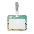 thumbnail image 1 of Bingfone Starfish And Seashell On The Beach Card Badge Holder,for Girls Girly Women 4 x 3 Inch Nurses School Identity Cruise Travel Name Tags Cover Protector Case, 1 of 7
