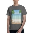 thumbnail image 1 of Bingfone Starfish In Beach Men'S Loose Fit Short-Sleeve Pocket T-Shirt, 1 of 7