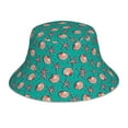 thumbnail image 1 of Bingfone Starfish and Shell Bucket Hat for Men Women,Packable Reversible Printed Sun Hats,Fisherman Outdoor Travel Hiking Beach Caps, 1 of 7