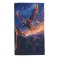 thumbnail image 1 of Bingfone Starry Sky Flying Tiger Ultra Absorbent & Soft Hand Towels for Bath, Hand, Face, Gym and Spa-27.5x16in, 1 of 8