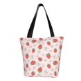 thumbnail image 1 of Bingfone Strawberry Floral Women Shoulder Tote Bags Casual Bag Ladies Shopping Handbag, 1 of 6