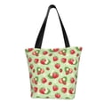 thumbnail image 1 of Bingfone Strawberry Floral Women Shoulder Tote Bags Casual Bag Ladies Shopping Handbag, 1 of 6
