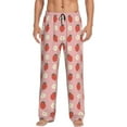thumbnail image 1 of Bingfone Strawberry Mens All Over Print Sleep Pajama Pants-Large, 1 of 5