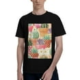 thumbnail image 1 of Bingfone Succulent And Cactus Men'S Loose Fit Short-Sleeve Pocket T-Shirt, 1 of 7