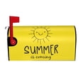 thumbnail image 1 of Bingfone Summer Is Coming Magnetic Mailbox Cover Standard Size For Garden Yard Outdoor Decorations-25.5x21 In, 1 of 7
