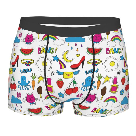 Bingfone Summer Men's Underwear - Casual Stretch Boxer Briefs-XX-Large