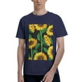 thumbnail image 1 of Bingfone Sunflower 1 Men'S Loose Fit Short-Sleeve Pocket T-Shirt, 1 of 1