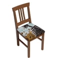thumbnail image 1 of Bingfone Sunflower Butterfly Skull Restaurant Chair Seat Covers,Removable Washable Chair Covers Protects, 1 of 8