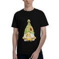 thumbnail image 1 of Bingfone Sunflower Gnomes Men'S Loose Fit Short-Sleeve Pocket T-Shirt, 1 of 7