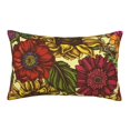 thumbnail image 1 of Bingfone Sunflower Standard Size Pillowcase, Long Staple Pure Cotton Envelope Closure Pillow Cover,14"X20", 1 of 9