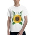 thumbnail image 1 of Bingfone Sunflowers (2) Men'S Loose Fit Short-Sleeve Pocket T-Shirt, 1 of 7