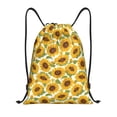 thumbnail image 1 of Bingfone Sunflowers Drawstrings Backpacks Bags for Men Women Gym Drawstrings Bag-Small, 1 of 8