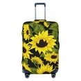 thumbnail image 1 of Bingfone Sunflowers In Vintage Luggage Cover Washable Suitcase Cover Protector Anti-Scratch Suitcase Cover Fits 18-32 Inch Luggage (without luggage), 1 of 9