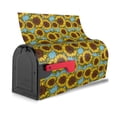 thumbnail image 1 of Bingfone Sunflowers Magnetic Mailbox Cover Standard Size for Garden Yard Outdoor Decorations-25.5x21 in, 1 of 7