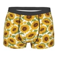 thumbnail image 1 of Bingfone Sunflowers Men's Underwear - Casual Stretch Boxer Briefs-Large, 1 of 7