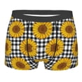 thumbnail image 1 of Bingfone Sunflowers Men's Underwear - Casual Stretch Boxer Briefs-Large, 1 of 9