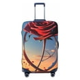 thumbnail image 1 of Bingfone Sunset Rose Elegance Luggage Cover Washable Suitcase Cover Protector Anti-scratch Suitcase cover Fits 18-32 Inch Luggage (No luggage included), 1 of 1